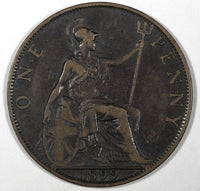 Great Britain Victoria Bronze 1899 1 Penny  KM# 790 (28 185)