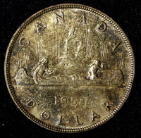 CANADA Silver 1953 $1.00 Dollar Flashy PL Nice Toned  KM# 54  (28 107)