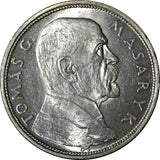 Czechoslovakia Silver 1928 10 Korun 10th Anniver of Independence UNC KM# 12 (34)