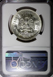 Mexico ESTADOS UNIDOS MEXICANOS Silver 1932 M Peso NGC MS65 BU KM# 455 (028)
