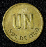 PERU 1976 Sol de Oro large Type Philadelphia Mint  KM# 266.1  (30 097)