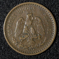 Mexico ESTADOS UNIDOS MEXICANOS Bronze 1906 1 Centavo narrow date KM# 415 (877)
