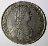 AUSTRIA Maria Theresia Silver 1763 Hall Thaler aUNC Nice Toned KM# 1742 (866)