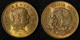 Mexico ESTADOS UNIDOS MEXICANOS 1955 5 Centavos Better Date UNC KM# 426 (28 001)