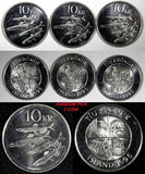 ICELAND 1996 5 Krónur Dolphins Magnetic GEM BU KM# 28a RANDOM PICK (1 COIN ) (9)