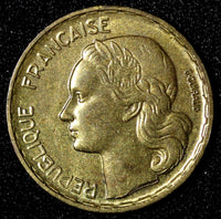 France Aluminum-Bronze 1951 20 Francs UNC  KM# 917.1  (28 277)