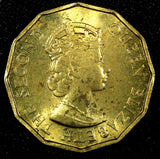 Seychelles Elizabeth II Nickel-Brass 1972 10 Cents Mintage-120.000 KM# 10 (986)