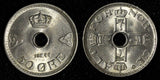 Norway Haakon VII Copper-Nickel 1948 50 Ore UNC Nice Toned KM# 386 (27 410)