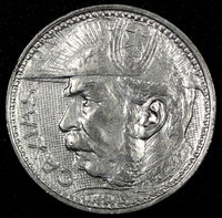 Brazil Silver 1935 2000 Reis Duke of Caxias 1 YEAR TYPE KM# 535 (25 197)