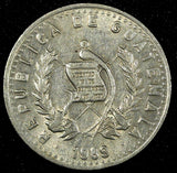 Guatemala Copper-Nickel 1989 10 Centavos Guatemala City Mint KM# 277.5 (24 633)