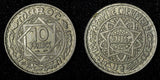 Morocco Mohammed V Copper-Nickel 1366 (1947) 10 Francs Y# 44 (27 683)