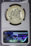 Mexico ESTADOS UNIDOS MEXICANOS Silver 1934 M Peso NGC MS65 GEM BU KM# 455 (046)