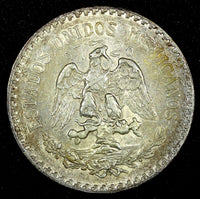 Mexico ESTADOS UNIDOS MEXICANOS Silver 1935 1 Peso Toned KM# 455 (27 062)