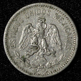 Mexico ESTADOS UNIDOS MEXICANOS Nickel 1914 M 5 Centavos Last Year KM# 421 (418)