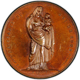 FRANCE 1811 Bronzed Medal  Birth of Napoleon PCGS UNC DETAIL Bramsen-1099 (57)