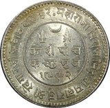 India-Princely States KUTCH Silver 1935 VS 1992 5 Kori HIGH GRADE UNC Y# 53a (1)