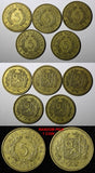 FINLAND Aluminum-Bronze 1937 5 Markkaa KM# 31 RANDOM PICK (1 Coin) (29 051)
