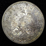 Mexico ESTADOS UNIDOS MEXICANOS Silver 1917 50 Centavos XF Toned KM# 445(27 173)