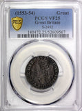 GREAT BRITAIN ENGLAND Mary (1553-1554) Silver Groat Hammered PCGS VF25 S-2492(7)