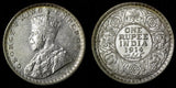 India-British George V Silver 1914 (C) Rupee Calcutta Mint KM# 524 (28 165)