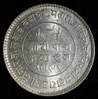 India-Princely States KUTCH Silver 1934 VS1991 5 Kori UNC Y# 53a (28 070)