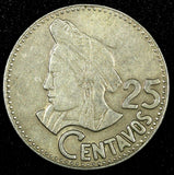 GUATEMALA Copper-Nickel 1979 25 Centavos KM# 278.1 (24 656)