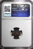 MOROCCO Abd al­ Aziz Silver AH 1321 1903 1/20 Rial London NGC MS63 Y# 18.1 (44)