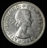 Australia Silver 1954 Florin Royal Visit of Elizabeth II  KM# 55 (28 731)