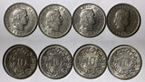 Switzerland 1962 B 10 Rappen aUNC/UNC  Random Pick (1 Coin) KM# 27 (29 030)