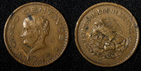 Mexico Bronze 1945 5 Centavos Josefa Ortiz de Domínguez KM# 424 (27 428)
