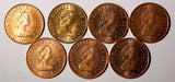 Jersey Elizabeth II 1990-1994 1 Penny Le Hocq Tower BU KM# 54 RANDOM PICK (1 C)