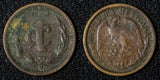Mexico ESTADOS UNIDOS MEXICANOS Copper 1900 M 1 Centavo Narrow Date KM# 394.1(3)