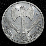 France Aluminum 1942  50 Centimes WWII Issue KM# 914.1 (24 975)