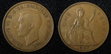 Great Britain George VI Bronze 1947 1 Penny KM# 845 (28 922)