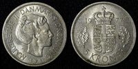 Denmark Margrethe II Copper-Nickel 1977 SB 5 Kroner 33mm UNC KM# 863.1 (27 967)