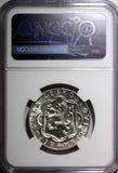 Czechoslovakia Silver 1954 10 Korun Slovak Uprising NGC MS63 KM# 40 (009)