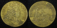 FRANCE ND (1699)  Bronze Token Royal Batiments du Roi, Louis XIV 25,5 mm (225)
