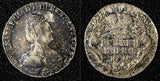 RUSSIA Catherine II Silver 1795 SPB Grivennik 10 Kopecks SCARCE DATE XF C#61c(8)