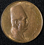 EGYPT 	Fuad I (1922-1936) 1342 (1924) H 1 Millieme UNC KM# 331 (30 027)
