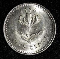 Rhodesia Zimbabwe  1976 5 Cents UNC KM# 13 ( 27 703)