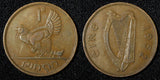 Ireland Republic Bronze 1952 1 Penny Hen with chicks KM# 11 (28 995)