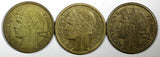 FRANCE 1941 1 Franc WWII Issue  XF Gad# 470 KM# 885 RANDOM PICK (1 Coin) (942)