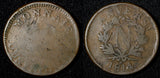 French States ANTWERP Napoleon I Bronze 1814 R 10 Centimes SCARCE KM# 5.3 (864)