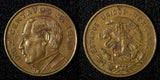 Mexico Brass 1959 10 Centavos Benito Juárez KM# 433 (27 856)