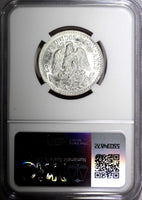 Mexico ESTADOS UNIDOS Silver 1945 M 50 Centavos NGC MS65 GEM GEM BU KM# 447 (47)