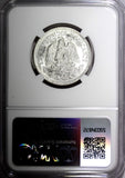 Mexico ESTADOS UNIDOS Silver 1945 M 50 Centavos NGC MS65 GEM GEM BU KM# 447 (47)