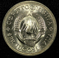 Yugoslavia 1970  2 Dinara FAO Mintage-500,000 GEM BU KM# 55 (24 280)