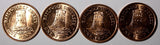 Jersey Elizabeth II 1998 1 Penny Le Hocq Tower BU KM# 103 RANDOM PICK (1 C)