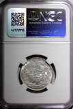 EGYPT Abdul Hamid II Silver AH1293 Year 30 H (1904)  5 Qirsh NGC MS62 KM# 294(2)