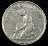 Belgium Nickel 1928 50 Centimes French text XF KM# 87 (25 015)